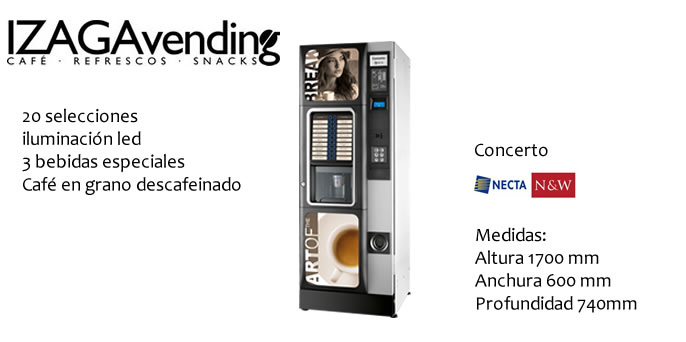 máquina vending café para empresas