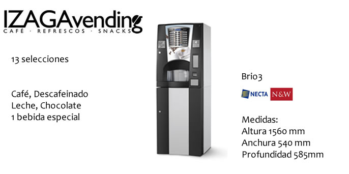 máquina vending café para oficinas