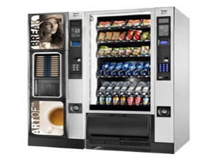máquina expendedora de snacks